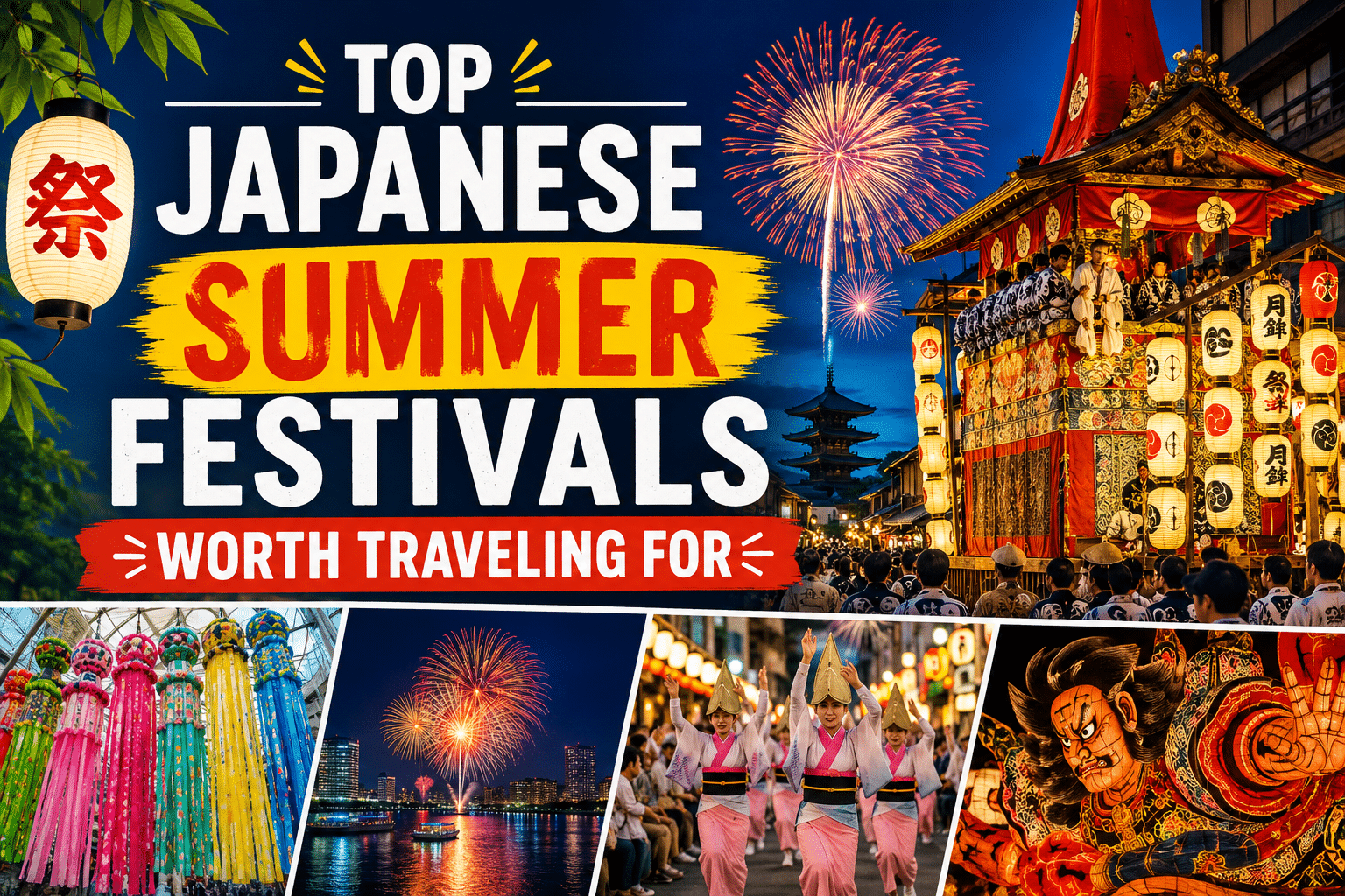 Top Japanese Summer Festivals Worth Traveling For